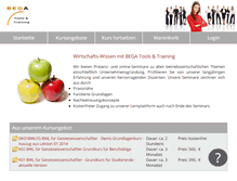 Tablet Screenshot of gabriele-schaefer.de